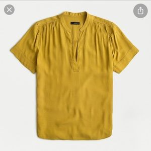 J. Crew Top Gold Size XS